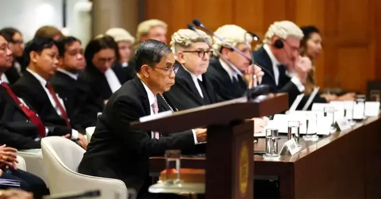 আন্তর্জাতিক বিচার আদালতে চলমান বিচার কার্যক্রম